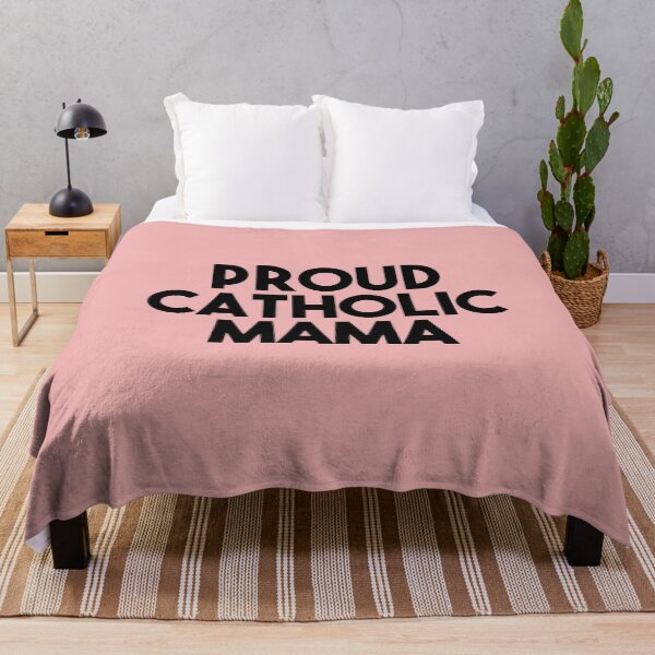 Item preview, Proud Catholic Mama : Black designed and sold by TheCatholicLady.