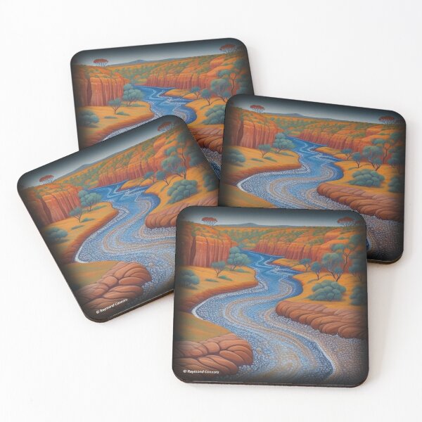 Item preview, Dreamtime River designed and sold by ElderWisdom.