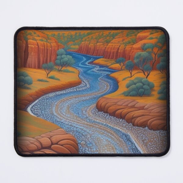 Item preview, Dreamtime River designed and sold by ElderWisdom.