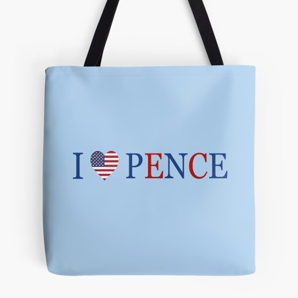 Item preview, Patriotic I Heart Love Mike Pence Flag designed and sold by TinyStarAmerica.