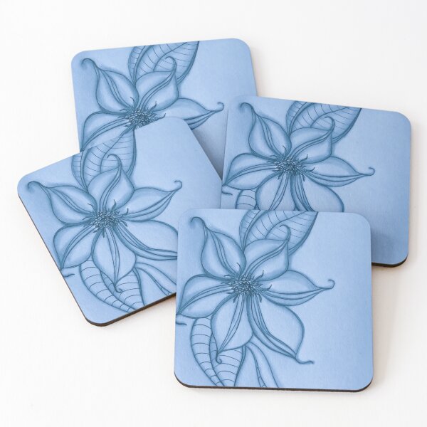 Item preview, Blue Botanical  designed and sold by JesusFitArt.