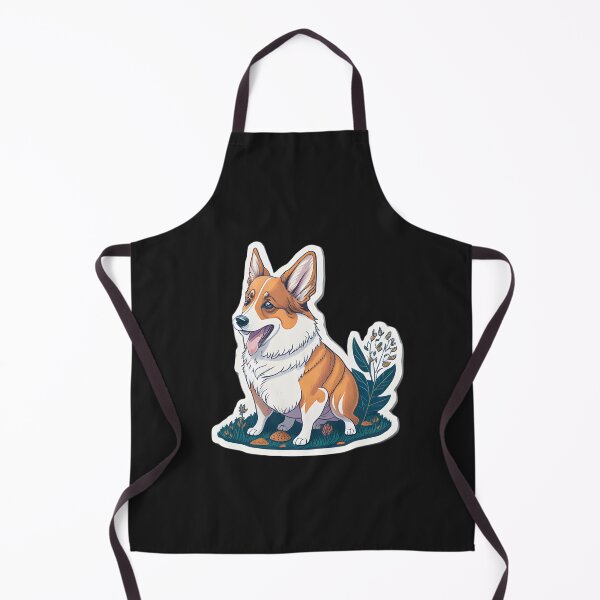 Artikelvorschau, Pembroke Welsh Corgi (Aufkleber und Ausdruck) entworfen und verkauft von Sir Elgin Ortiz.