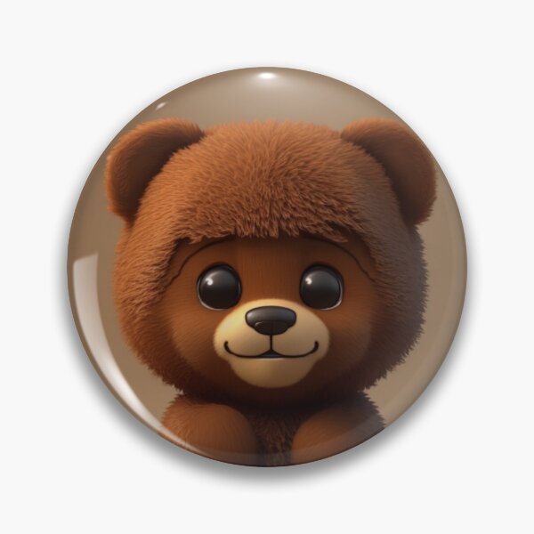 Item preview, Cute and happy brown bear Chibi designed and sold by Rothnaric.