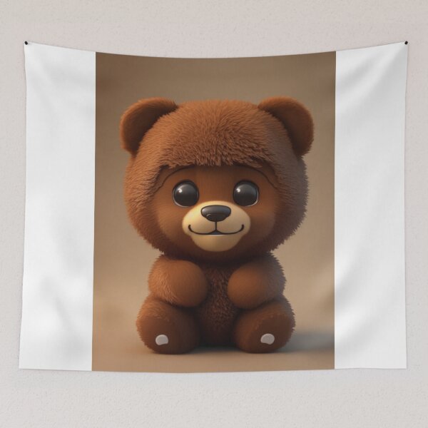 Item preview, Cute and happy brown bear Chibi designed and sold by Rothnaric.
