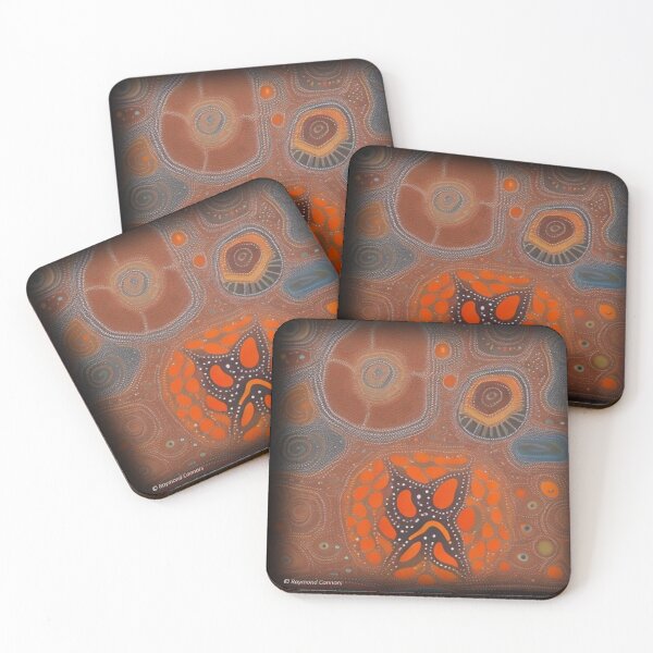 Item preview, Dreamtime style colorful art designed and sold by ElderWisdom.
