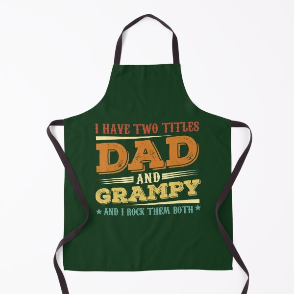 Item preview, I Have Two Titles Dad And Grampy 	 Retro Decor Grandpa 	 	 designed and sold by nueibtga5.