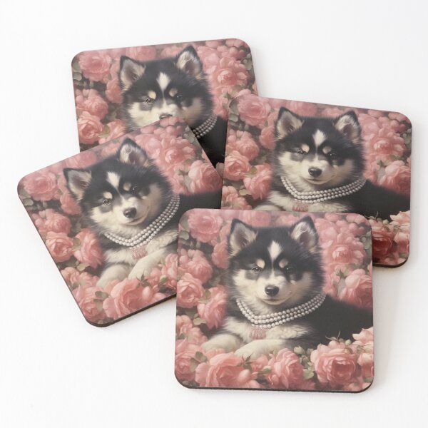 Item preview, Luxury Painting Of A Finnish Lapphund designed and sold by Nocturne  Paws.