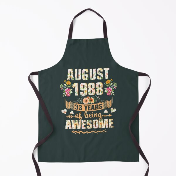 Item preview, s August 1988 33rd Birthday Floral Cute For designed and sold by kmgkbodsksb98.