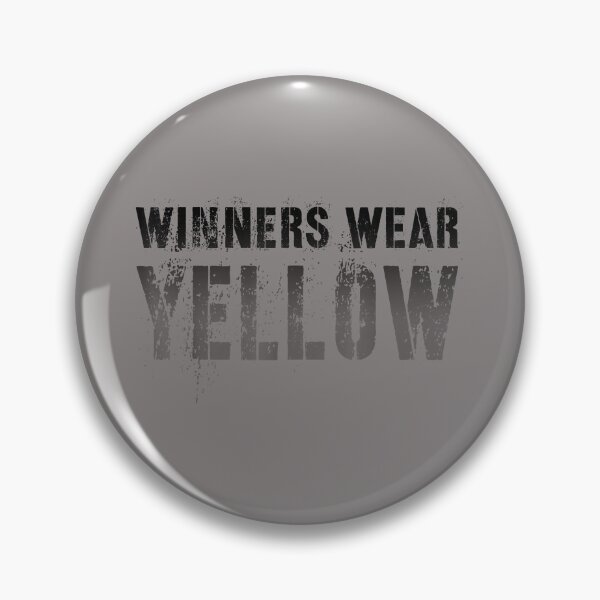 Item preview, Vintage WINNERS WEAR YELLOW Summer Camp Team Color War Game  designed and sold by LaurieDNorman.