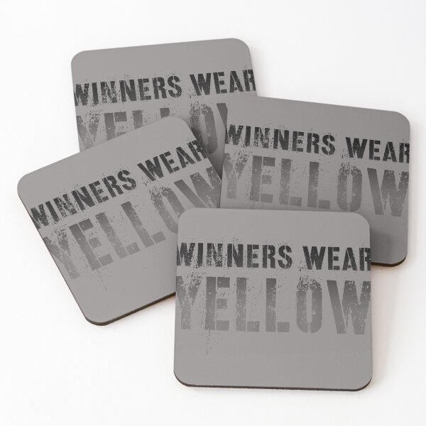 Item preview, Vintage WINNERS WEAR YELLOW Summer Camp Team Color War Game  designed and sold by LaurieDNorman.