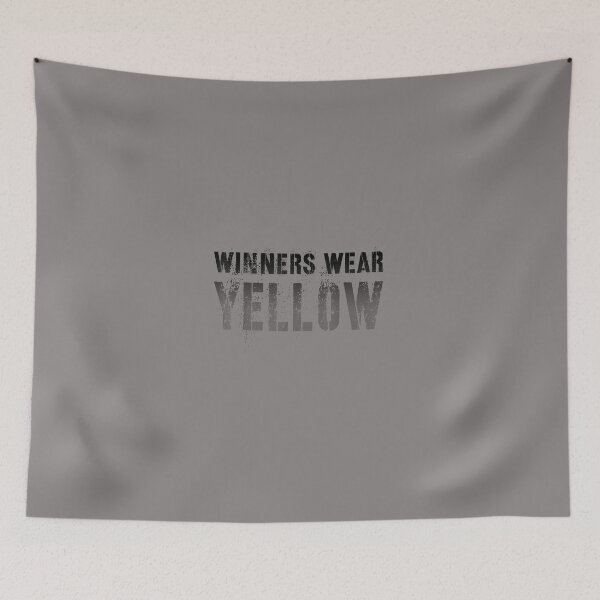 Item preview, Vintage WINNERS WEAR YELLOW Summer Camp Team Color War Game  designed and sold by LaurieDNorman.