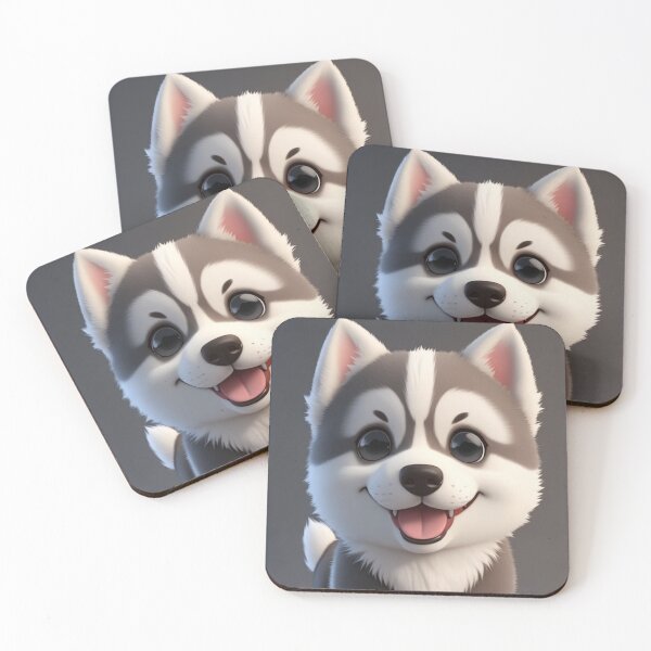 Item preview, Playful Husky Chibi designed and sold by Rothnaric.
