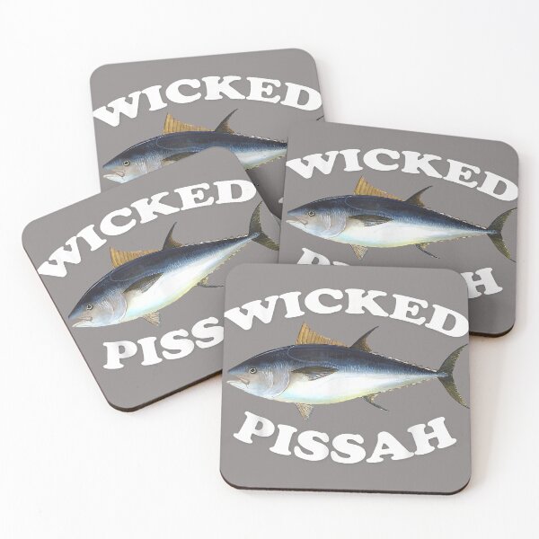 Item preview, Wicked Pissah Bluefin Tuna Illustration Fishing Angler Gear  designed and sold by LaurieDNorman.