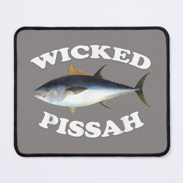 Item preview, Wicked Pissah Bluefin Tuna Illustration Fishing Angler Gear designed and sold by LaurieDNorman.