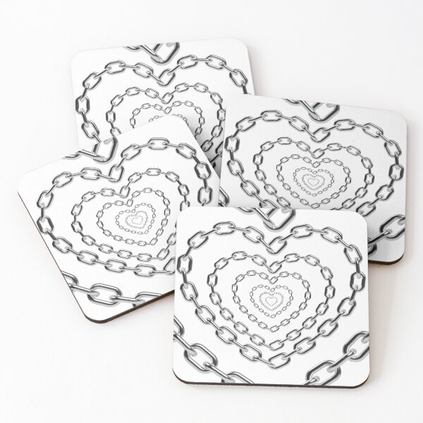 Item preview, metallic heart designed and sold by melissaovirod.