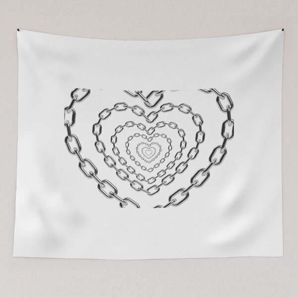 Item preview, metallic heart designed and sold by melissaovirod.