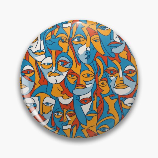 Item preview, Cubist Expressions designed and sold by MonoPrintables.