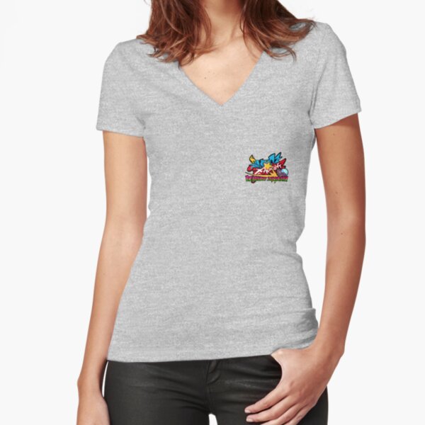 Fitted V-Neck T-Shirt