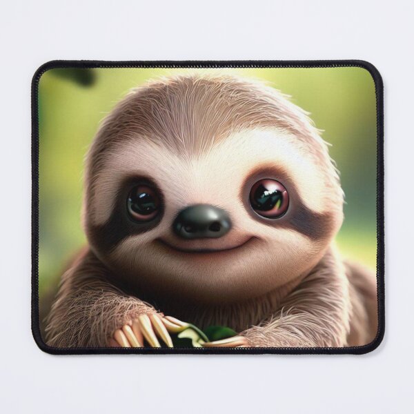 Item preview, Cute Sloth - Cute Baby Animals designed and sold by baby-animal-art.