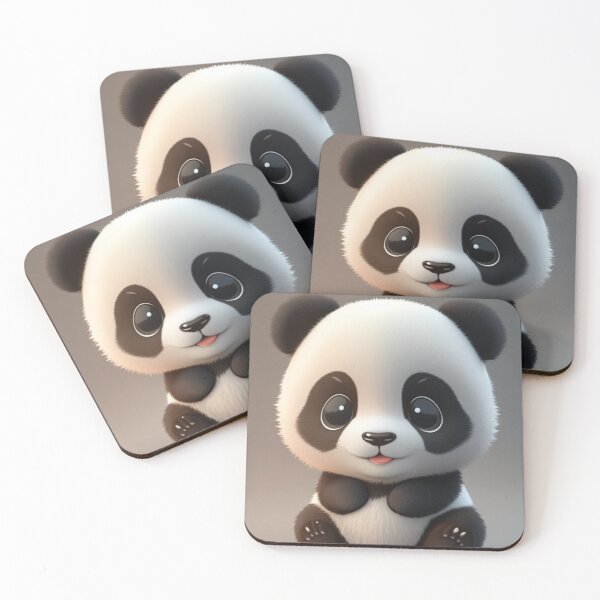 Item preview, Adorable Panda bear Chibi sitting designed and sold by Rothnaric.