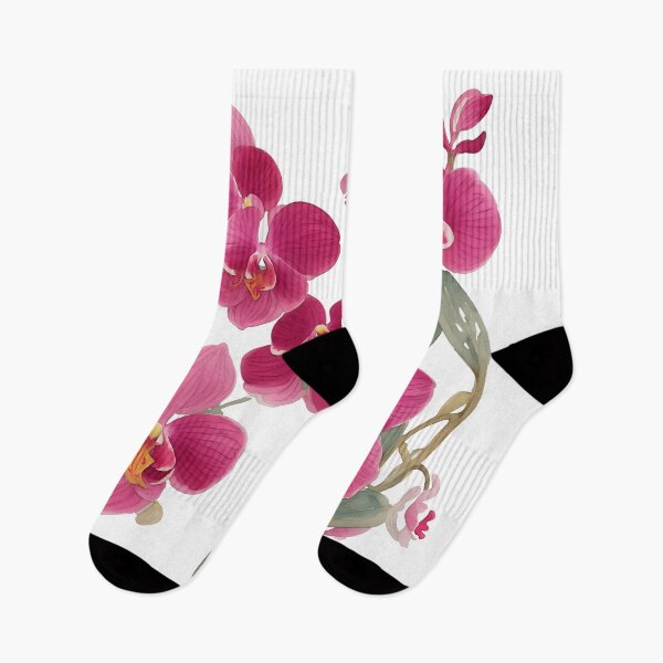 Item preview, pink orchid bouquet watercolor. designed and sold by Jayjaynaenae.