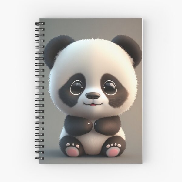 Item preview, Cute Panda bear Chibi sitting designed and sold by Rothnaric.