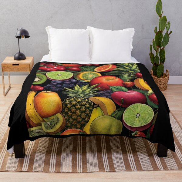 Item preview, Vibrant Tropical Fruits: A Summer Explosion designed and sold by JLCableStudio.