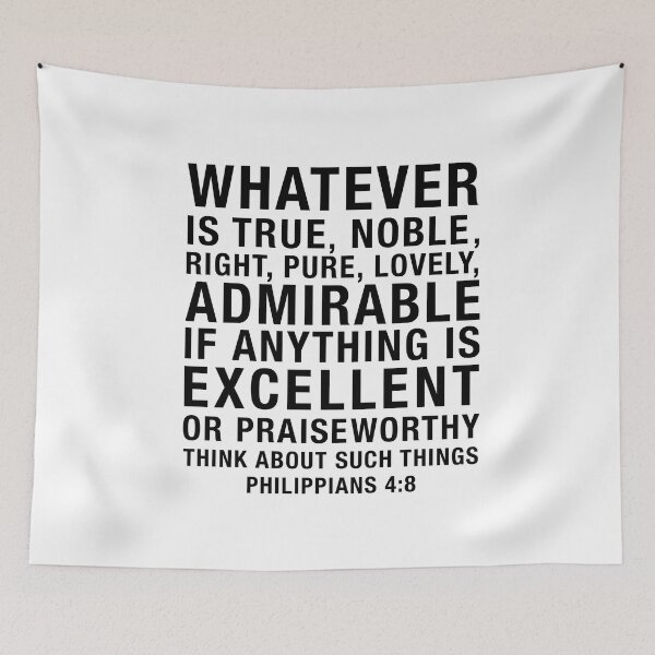 Item preview, PHILIPPIANS 4:8 Whatever is true designed and sold by corbrand.