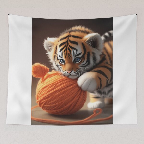 Item preview, Little Tiger cub Chibi designed and sold by Rothnaric.