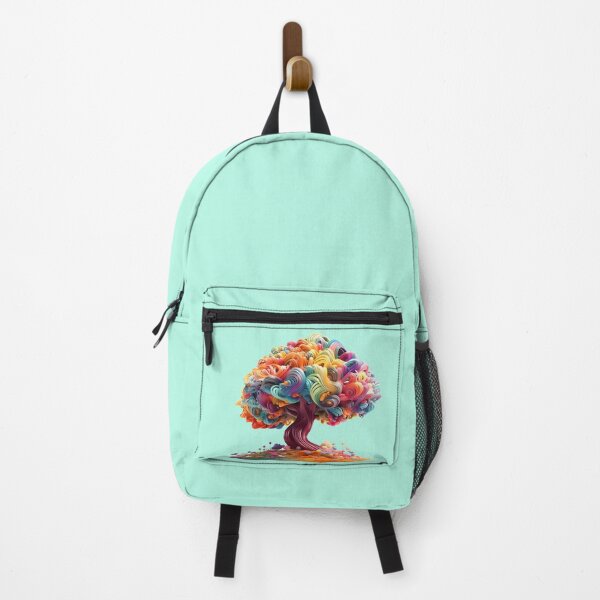 Item preview, multicolored tree designed and sold by Banna Baber.