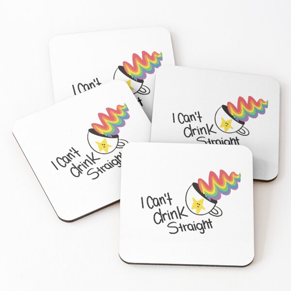 Item preview, I can't drink straight (lgbt pride quote) designed and sold by Florvolcanica.