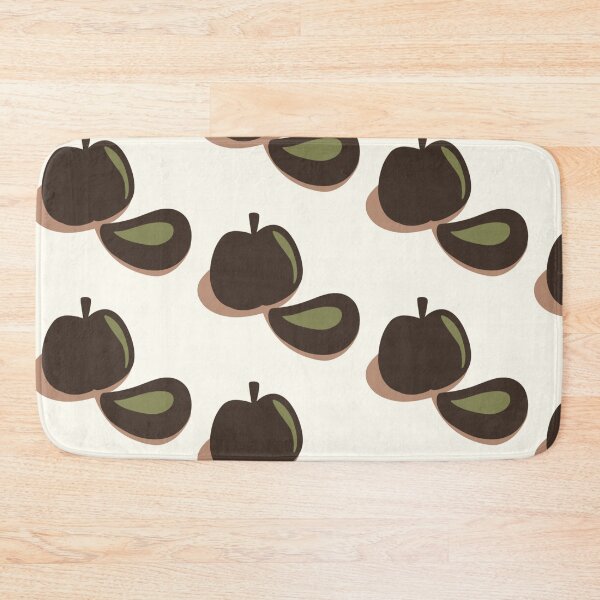 Item preview, Cute dark green apple and avocado sticker designed and sold by DozyJov.
