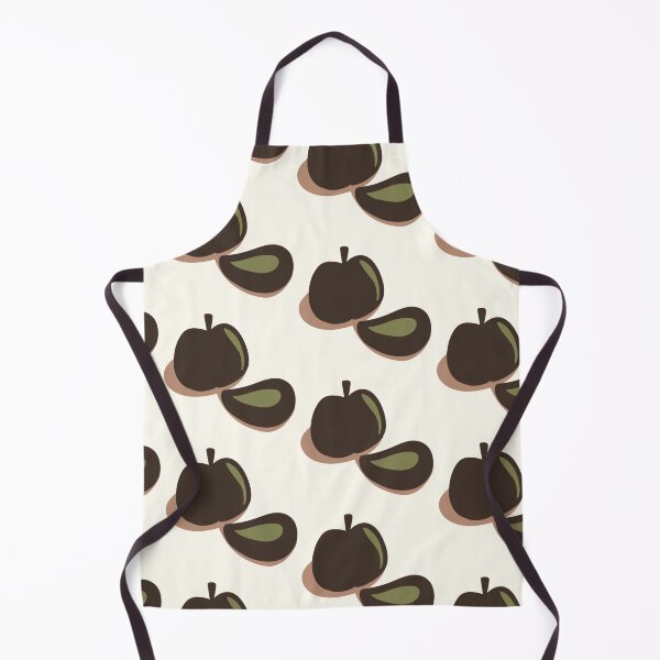 Item preview, Cute dark green apple and avocado sticker designed and sold by DozyJov.