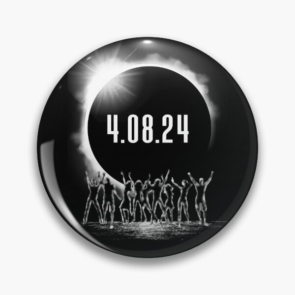 Item preview, Total Solar Eclipse Party Crowd Silhouette 4.08.24 Eclipse Gear designed and sold by DynamicDesign.