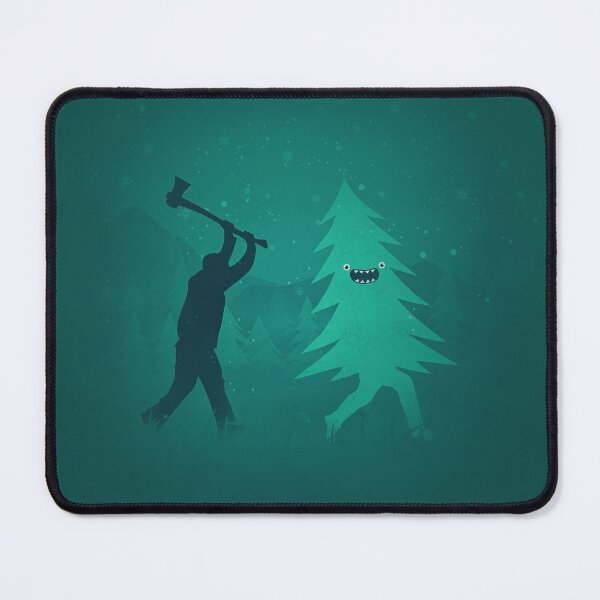 Item preview, Funny Christmas Tree Hunted by lumberjack (Funny Humor) designed and sold by badbugs.