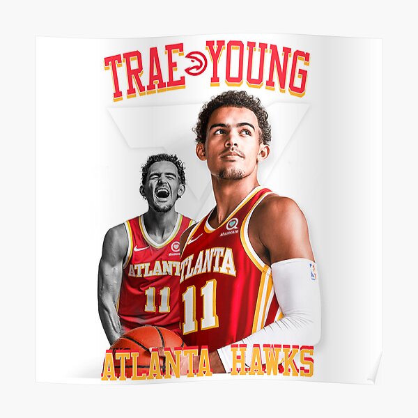 Atlanta Hawks All-Star Trae Young Jersey #11 Color: Blk/Yellow Size: XL