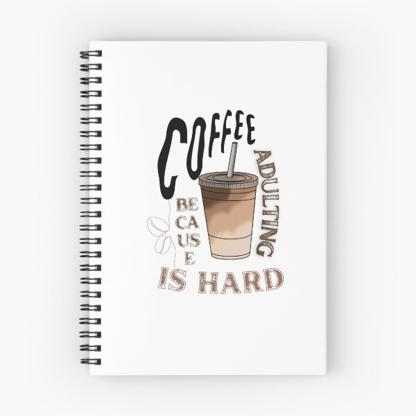 Item preview, Coffee: because adulting is hard designed and sold by DeluxBee.