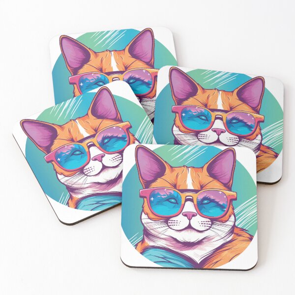 Item preview, Hipster Cat of the Multicolored Universe designed and sold by Rigo B Castro.