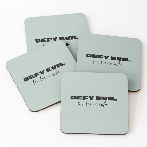 Item preview, Defy Evil, for love's sake designed and sold by CheekyGrace.