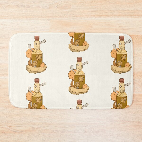 Item preview, Kawaii fantasy imagination of a bottle turned factory sticker designed and sold by DozyJov.
