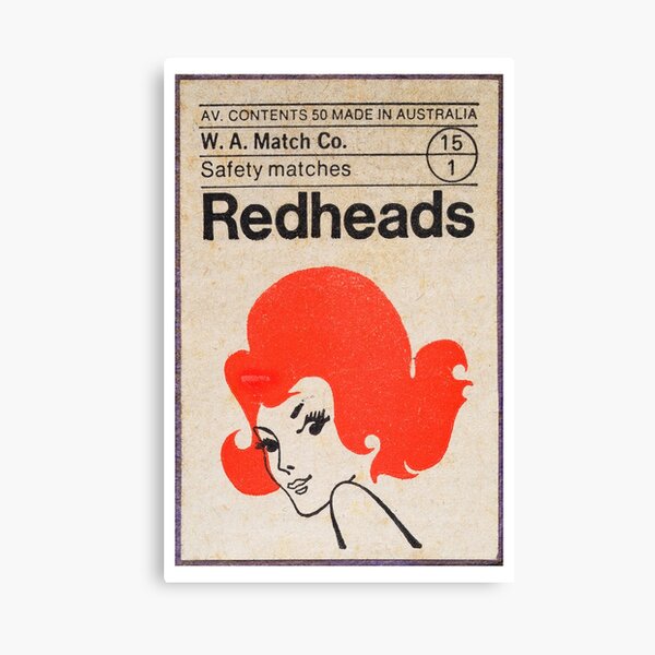 Item preview, Red Head Matches designed and sold by boomboom77.