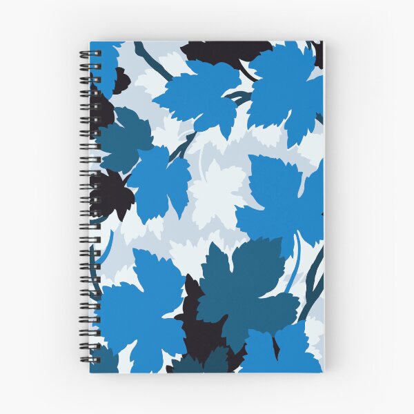 Item preview, Vintage Leaves - Vibrant Blue designed and sold by Sarah Thorpe Designs .
