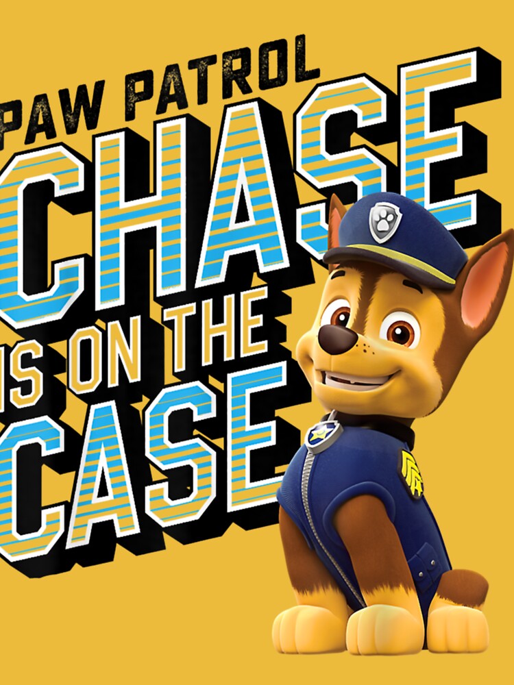 Nickelodeon PAW Patrol Chase Is On The Case  Essential T-Shirt for Sale by  Arsathrohdenw