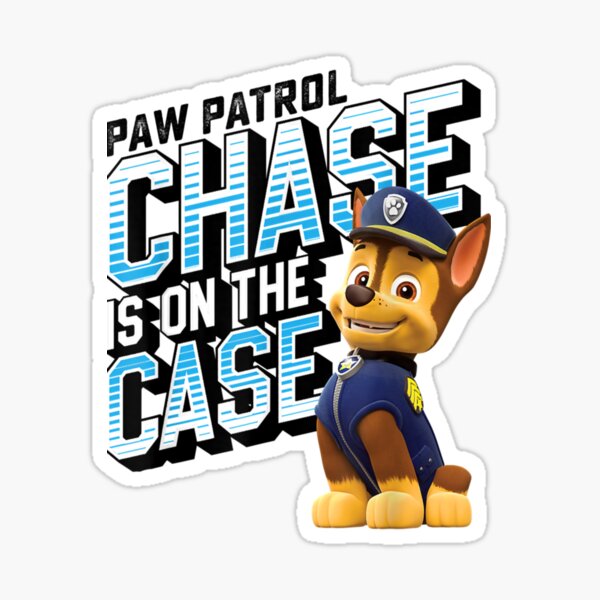 Vista previa del artículo con la obra «Nickelodeon PAW Patrol Chase está en el caso», diseñado y vendido por Arsathrohdenw.