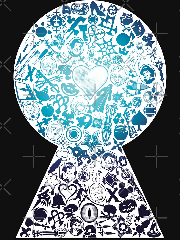 Kingdom Hearts - Keyhole (blue) by seviesphere