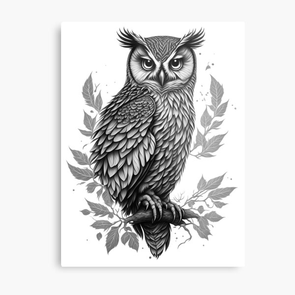 Share 106 about owl drawing tattoo best  indaotaonec