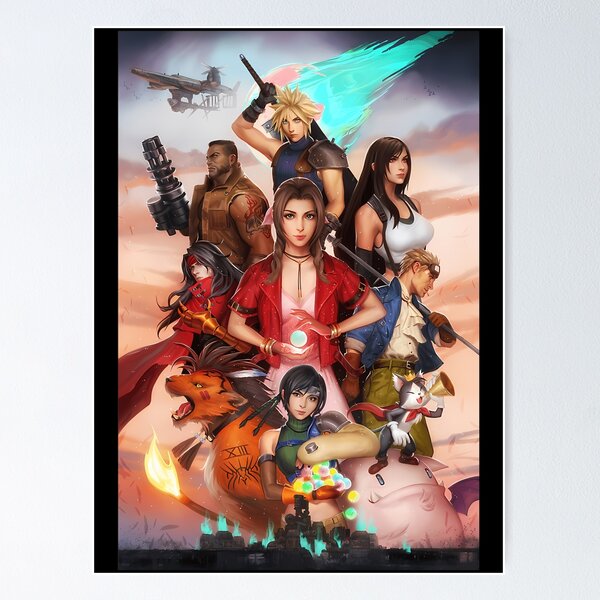 Final Fantasy VII Remake / FF7R Art Print / Poster 