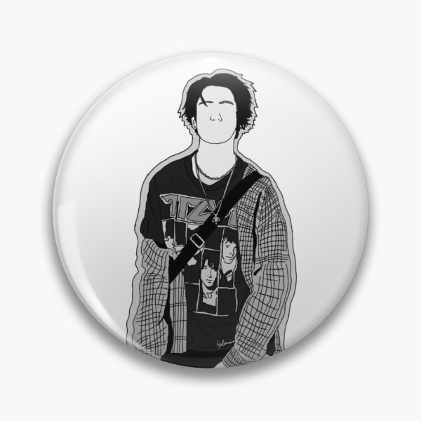 Item preview, chase hudson - b&w sticker designed and sold by lyla19xx.