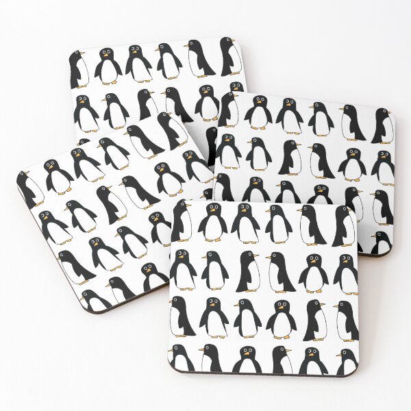Item preview, Penguins in a row designed and sold by natees33.