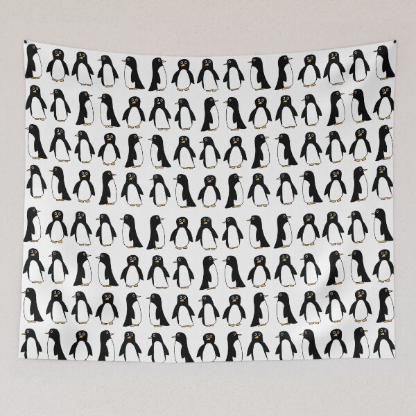 Item preview, Penguins in a row designed and sold by natees33.